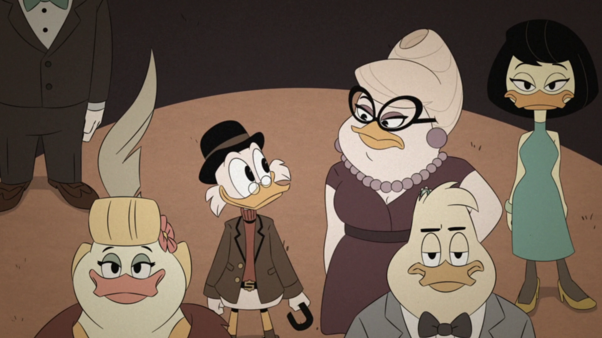 Paperone e Mrs. Beakley all'asta