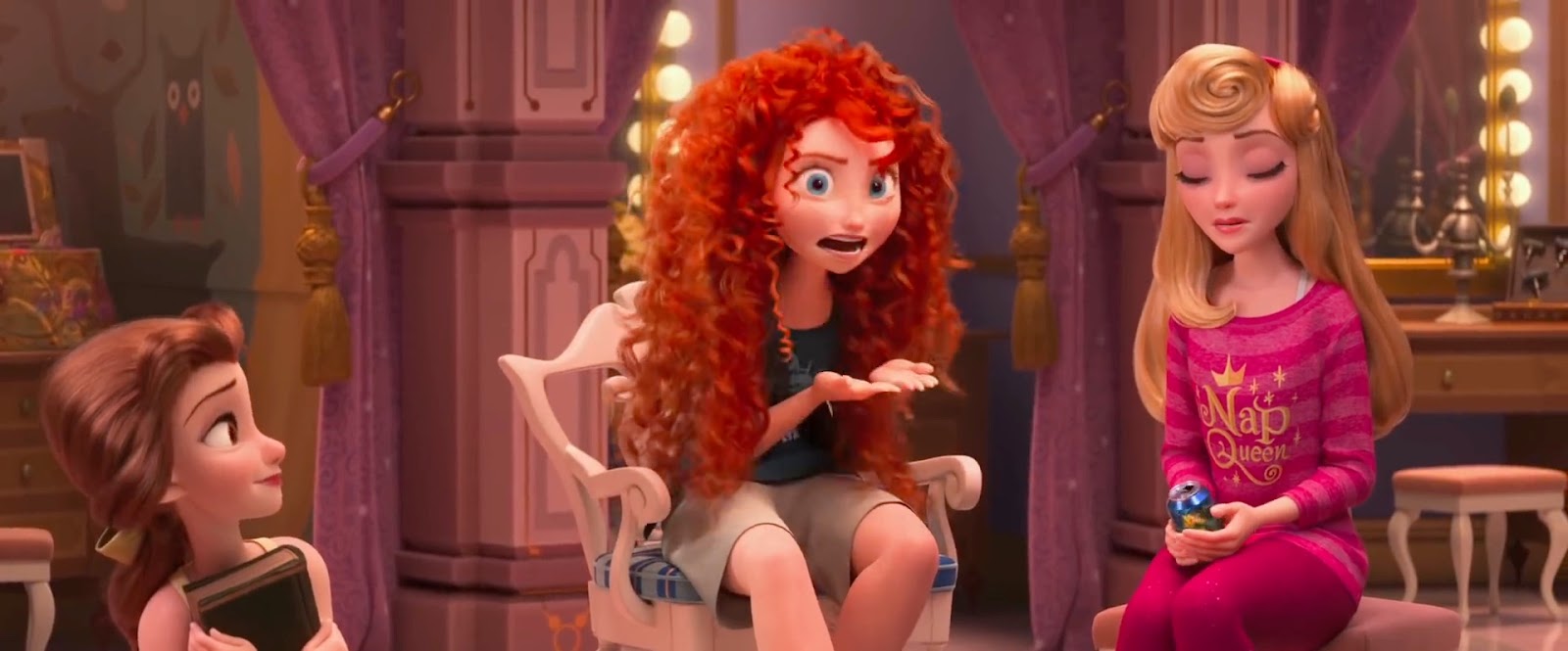 Ralph Breaks the Internet Merida Talking